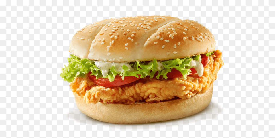 Kfc Food, Burger Free Png Download