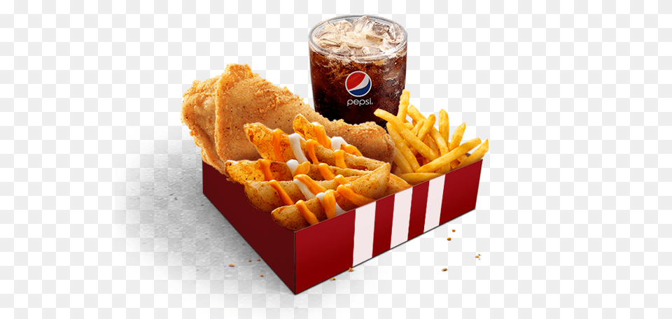 Kfc Food, Fries, Fried Chicken Free Png