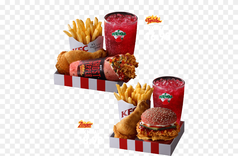 Kfc Ghost Pepper Twister, Burger, Food, Cup, Sandwich Png Image