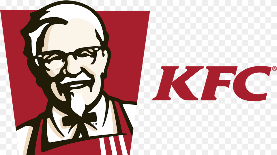 Kfc Is The Popular Fried Chicken Savouring Joint That High Resolution Kfc Logo, Adult, Male, Man, Person Free Png Download