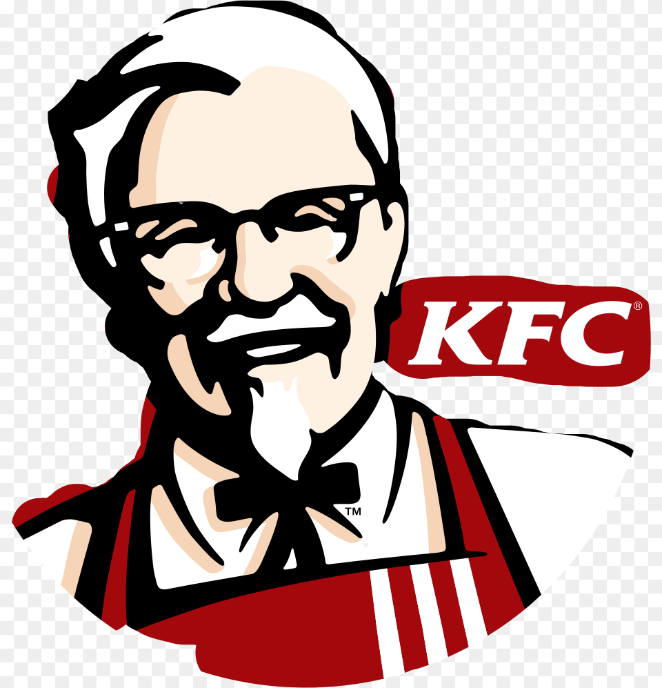 Kfc Logo Kfc Colonel Sanders, Adult, Person, Man, Male Free Png Download