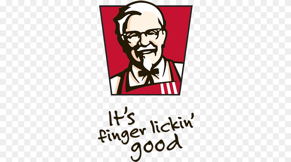 Kfc Logo With No Background Logo Kentucky Fried Chicken, Adult, Person, Man, Male Png Image