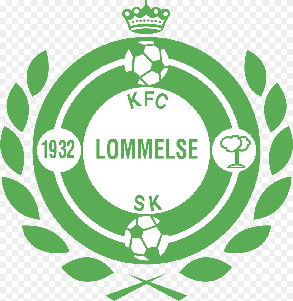 Kfc Lommel Sk, Green, Logo, Ball, Football Png Image
