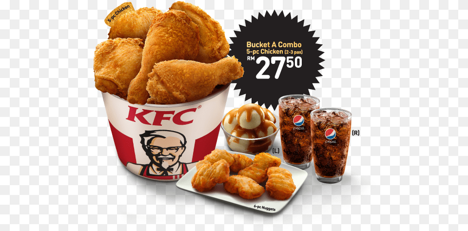 Kfc Products Services, Food, Fried Chicken, Nuggets, Alcohol Free Png Download
