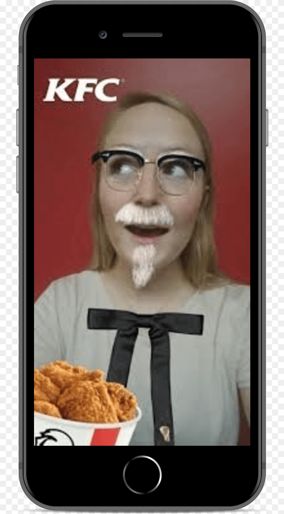Kfc Snapchat, Adult, Female, Person, Woman Free Transparent Png