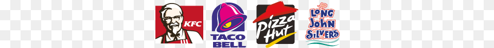 Kfc Taco Bell Pizza Hut Long John Silver39s Vector Taco Bell, Adult, Male, Man, Person Png