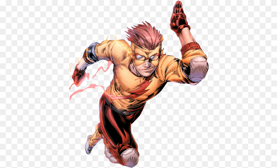 Kflash Kid Flash Bart Allen, Adult, Person, Female, Woman Free Png