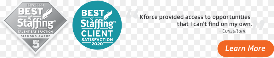 Kforce Wins Best Of Staffing Circle, Logo, Text Png