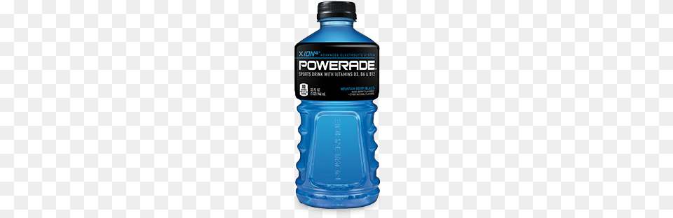 Kg Sports Powerade Mountainberryblast Powerade Blue Raspberry Cherry, Bottle, Water Bottle, Beverage, Mineral Water Png Image