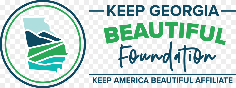 Kgbf Logo Horizontal Keep Georgia Beautiful, Cleaning, Person, Advertisement, Ice Free Png