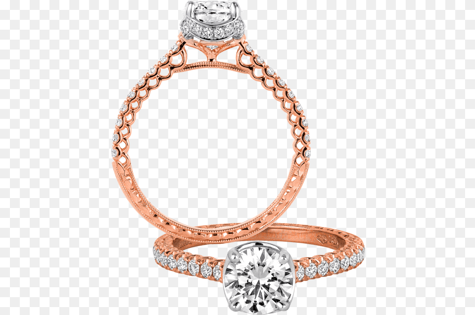 Kgr 1121 P Rose Gold Engagement Ring Engagement Ring, Accessories, Diamond, Gemstone, Jewelry Png