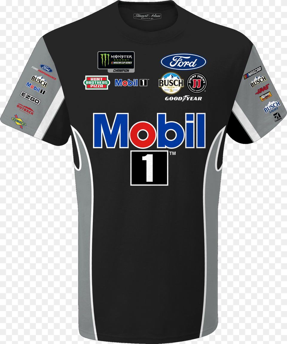 Kh 2019 Mobil 1 Pit Crew Tee Active Shirt, Clothing, T-shirt, Jersey Png Image