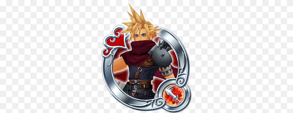 Kh Cloud Kingdom Hearts, Book, Comics, Publication, Baby Png