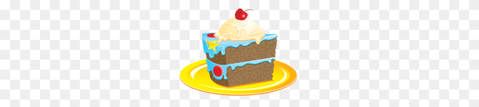 Kh Crtezi Clipart Cake Cake Clipart, Cream, Dessert, Food, Ice Cream Free Transparent Png