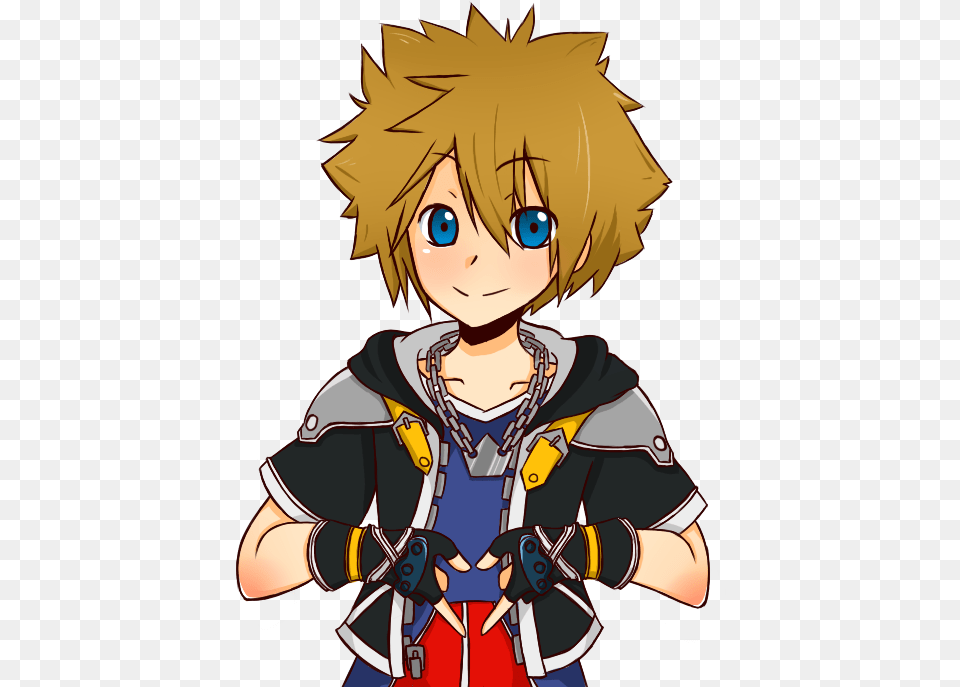 Kh Fan Art By Fan Art Kingdom Hearts, Book, Comics, Publication, Baby Png