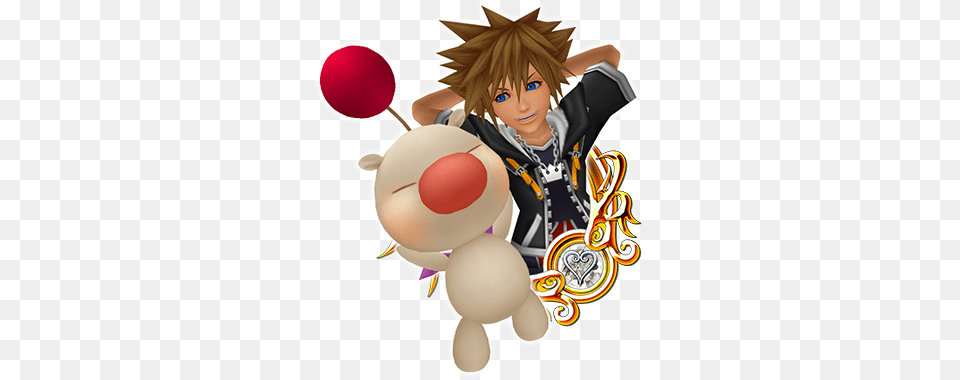 Kh Ii Sora Amp Moogle Kingdom Hearts, Book, Comics, Publication, Adult Free Transparent Png