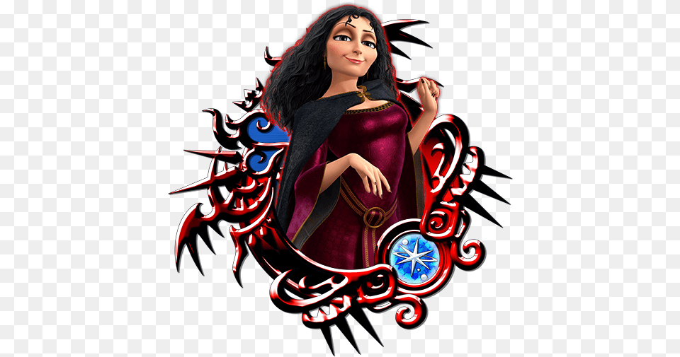 Kh Iii Gothel Khux Wiki Khux 7 Star Medal, Adult, Female, Person, Woman Free Png Download