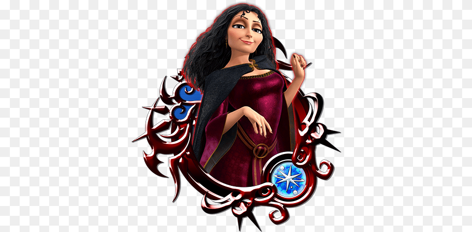 Kh Iii Gothel Khux Wiki Kingdom Hearts Union X Xemnas, Adult, Female, Person, Woman Free Png