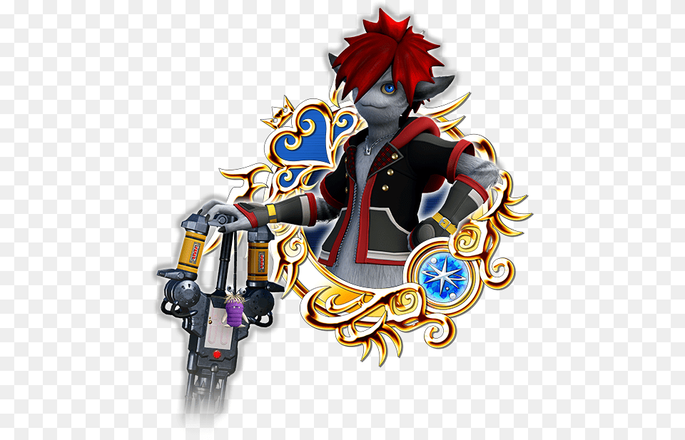Kh Iii Monster Sora Youth In White Khux, Clothing, Costume, Person, Book Png Image