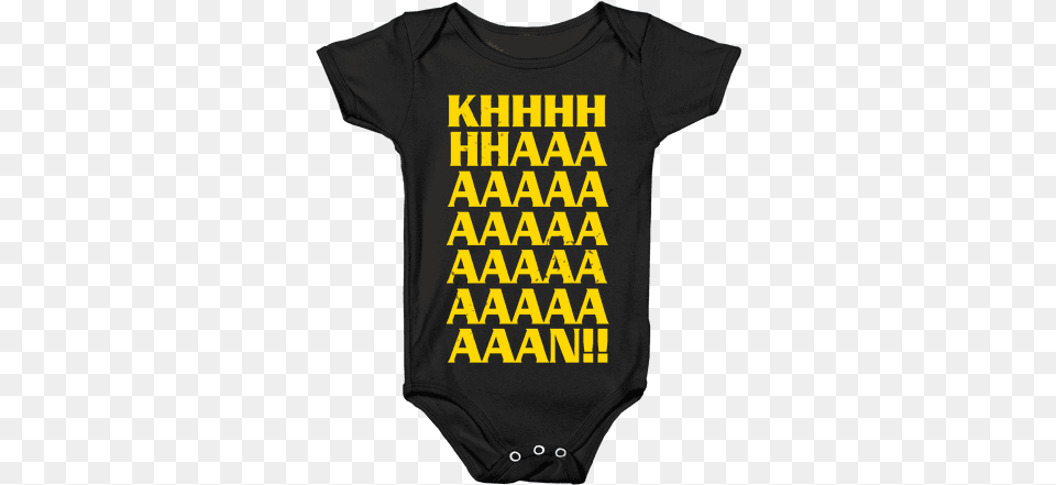 Khaaaaaaaaaaaan Baby Onesy Star Trek Baby Cloth, Clothing, T-shirt, Shirt Free Transparent Png