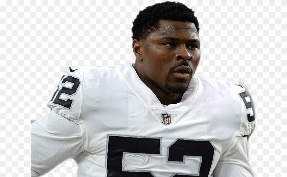 Khalil Mack Images Football Face Mask, Shirt, Clothing, Person, People Free Transparent Png