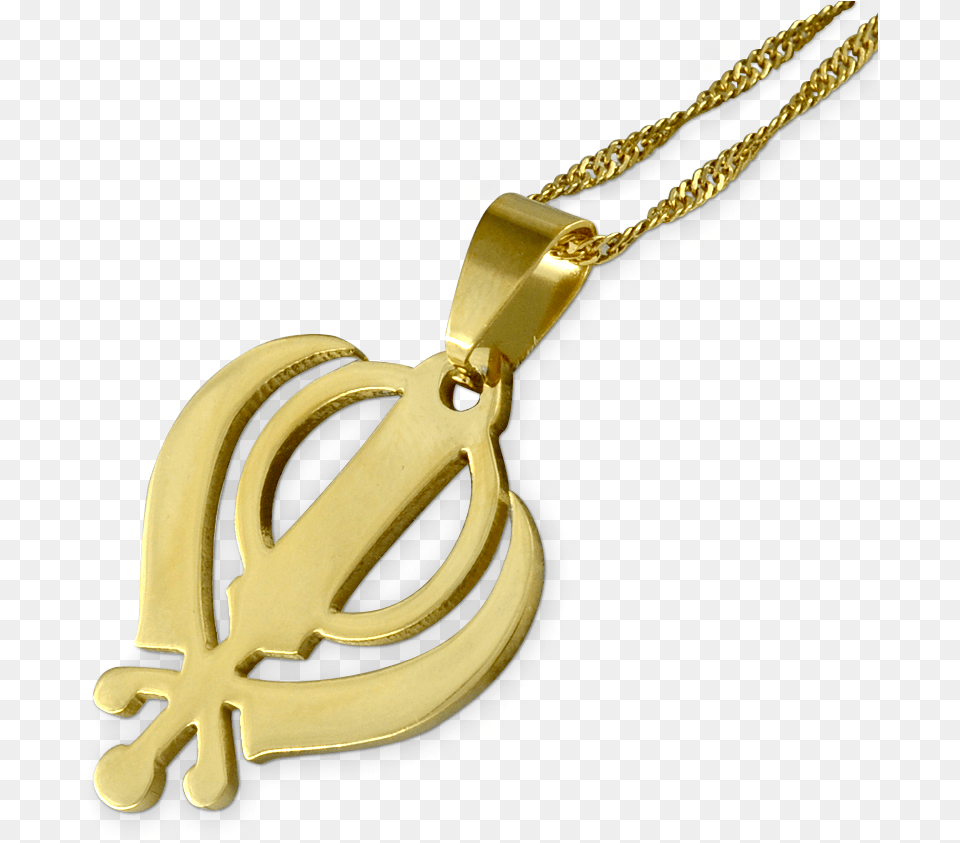 Khanda Chain, Accessories, Pendant, Jewelry, Necklace Free Png