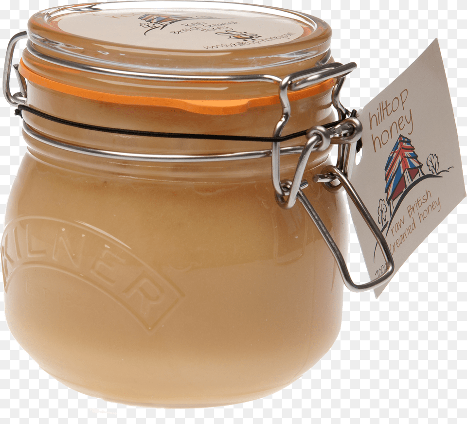 Khb Hilltop Honey Product Hilltop Honey Raw British Creamed Kilner Jar Free Png Download