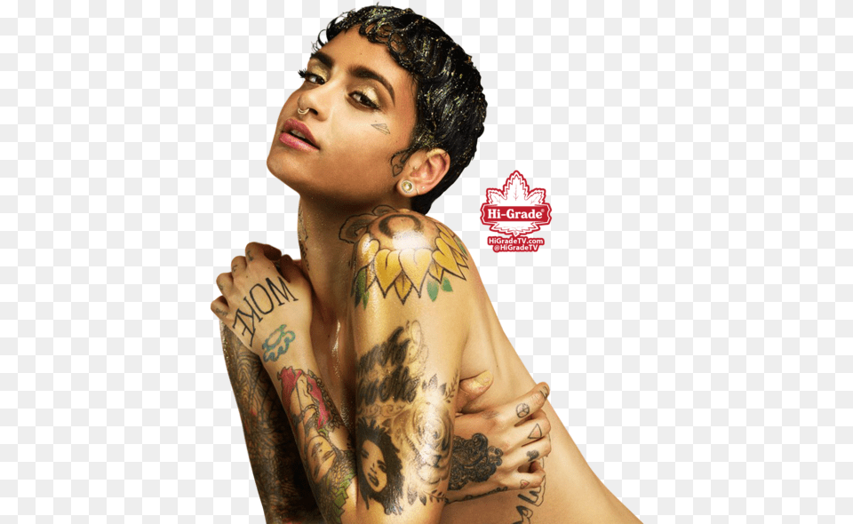 Khelani Sweet Sexy Savage, Person, Skin, Tattoo, Face Free Png Download