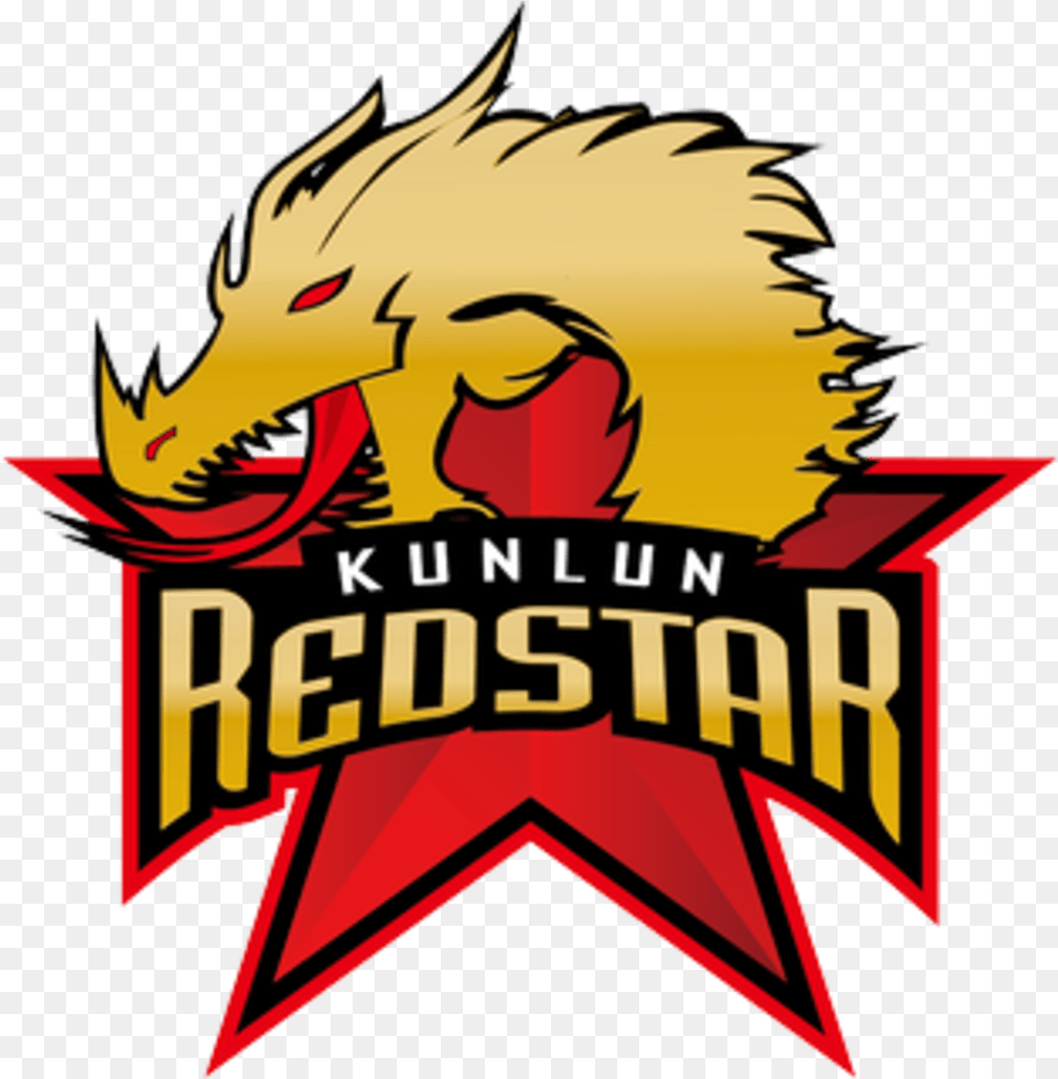 Khl Kunlun Red Star Logo Kunlun Red Star Hockey Logo, Person, Face, Head, Symbol Free Transparent Png