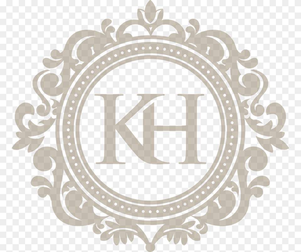 Khp Floral Gold Transparent Portable Network Graphics, Oval, Logo, Emblem, Symbol Png