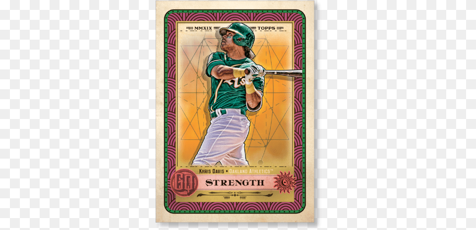 Khris Davis Gypsy Queen Tarot Of The Diamond Softball, Advertisement, Poster, Person, People Png Image