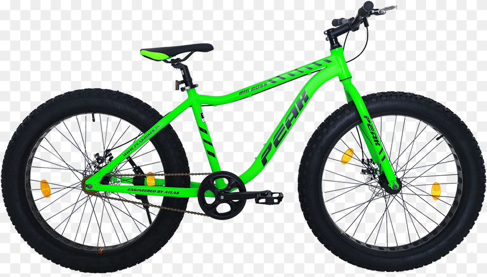 Khs Bicycles 2014 Khs 4 Season 1000 Fat Bike 17quot Green, Bicycle, Machine, Mountain Bike, Transportation Free Transparent Png