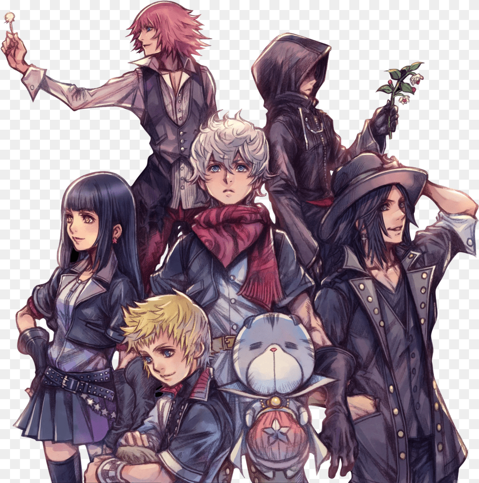 Khux 2nd Anniversary Art, Adult, Publication, Person, Woman Png Image