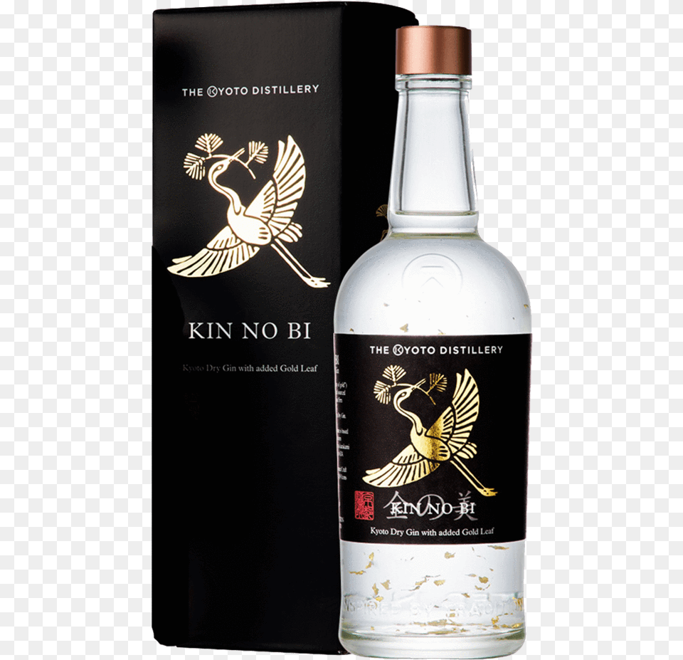 Ki No Bi Gin With Gold Flakes 700ml Boozyph Online Liquor Delivery Rum, Alcohol, Beverage, Animal, Bird Free Transparent Png