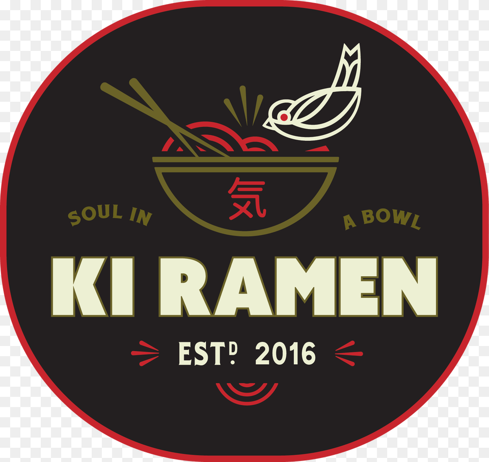 Ki Ramen, Logo, Can, Tin, Alcohol Free Png