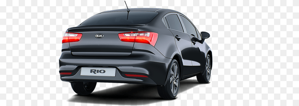 Kia Rio, Car, Sedan, Transportation, Vehicle Png Image