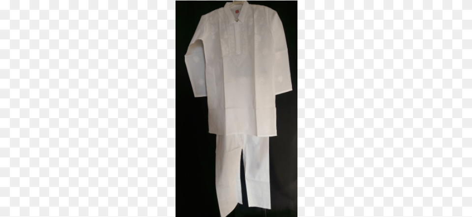 Kia White Cotton Kurta Pajama Set For Kids Age 8 Yrs White Kurta Pazama, Clothing, Coat, Home Decor, Lab Coat Free Transparent Png