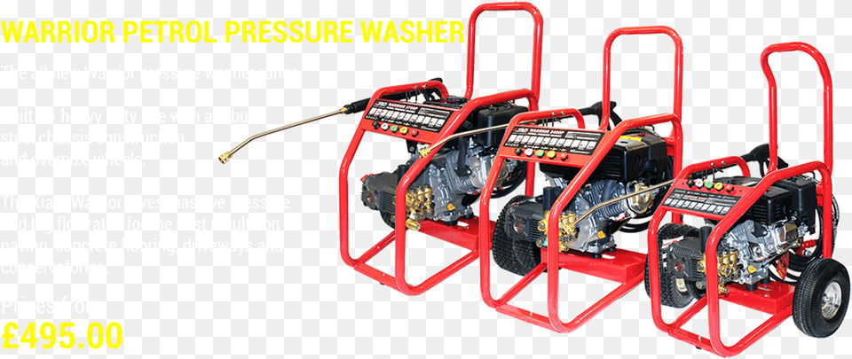 Kiam Warrior Pressure Washer Range Machine, Wheel, Motor, Engine, Lawn Png
