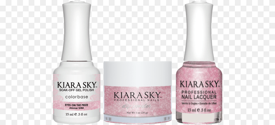 Kiara Sky 3in1 Dipping Powder Gel Polish Nail Lacquer Pink Powderpuff Kiara Sky, Cosmetics Free Transparent Png