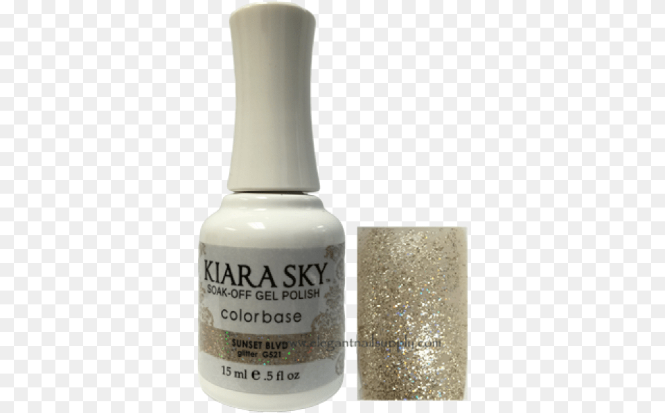 Kiara Sky Blue Gel Polish, Cosmetics, Bottle, Shaker Png Image