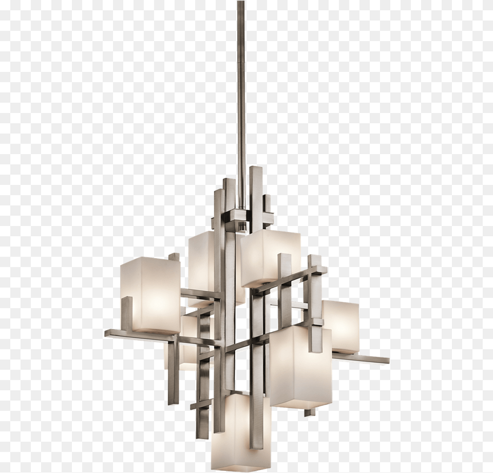 Kichler City Lights Collection 7 Light Halogen Chandelier City Lights Chandelier, Lamp Free Png Download