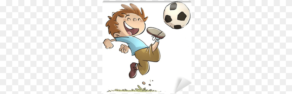 Kick Ball Cartoon, Football, Soccer, Soccer Ball, Sport Free Png Download