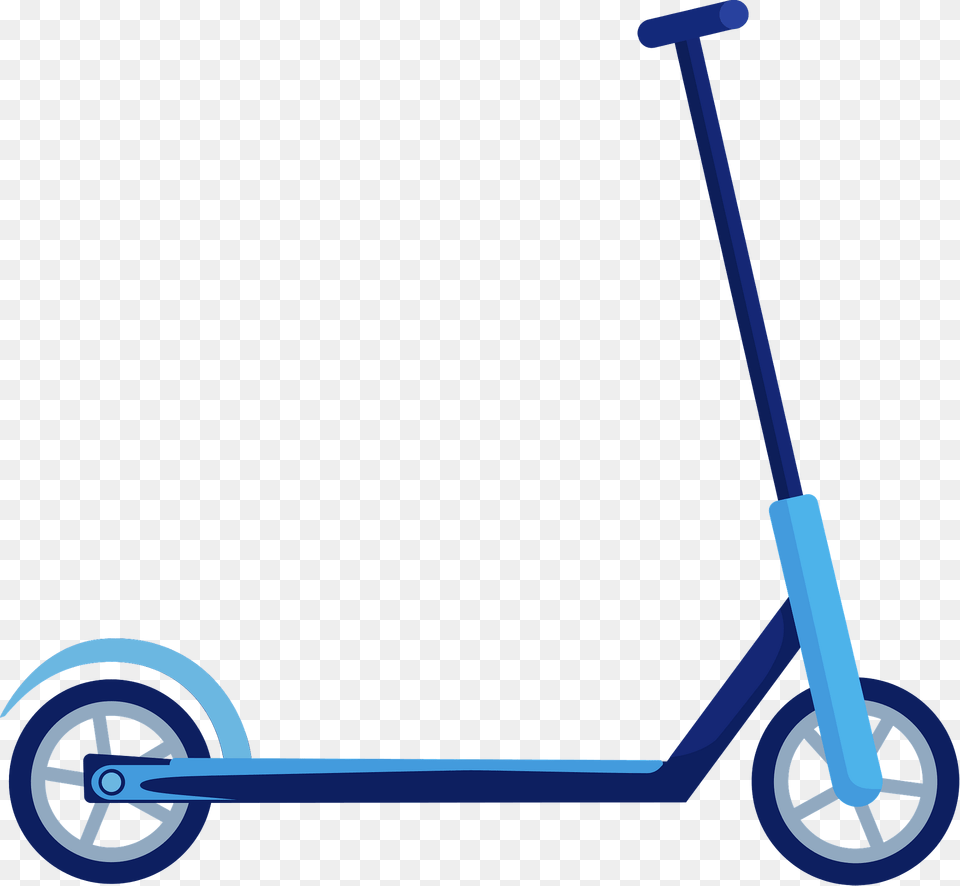 Kick Scooter Clipart, Transportation, Vehicle, E-scooter, Machine Png Image