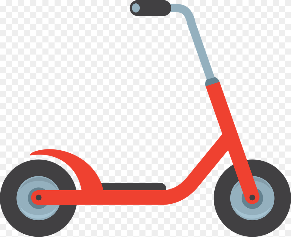 Kick Scooter Clipart, Vehicle, Transportation, Wheel, Machine Png Image