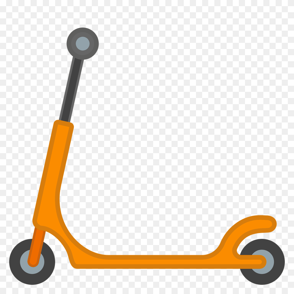 Kick Scooter Emoji Clipart, Transportation, Vehicle, Device, Grass Free Png