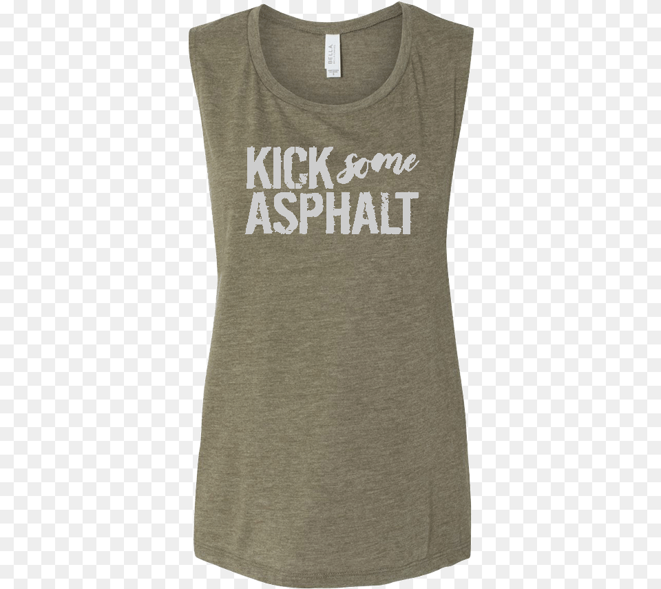 Kick Some Asphalt Ladies Muscle Tank Active Tank, Clothing, T-shirt, Tank Top, Shirt Free Png Download