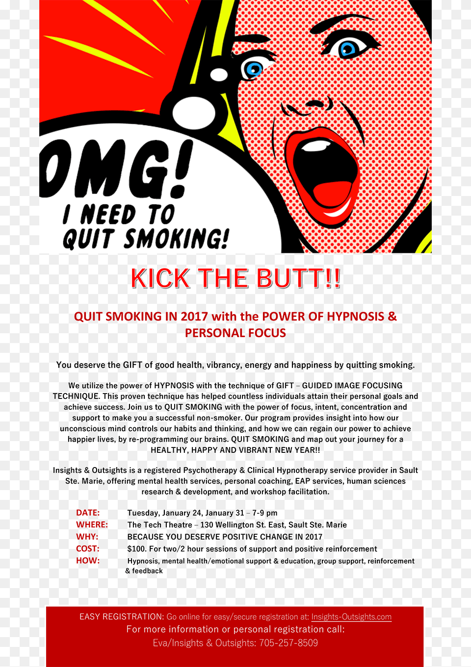 Kick The Butt Quit Smoking In Flyer, Advertisement, Poster, Face, Head Png