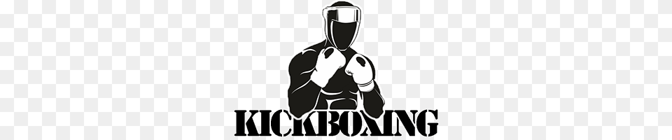 Kickboxing, Stencil, Adult, Male, Man Png