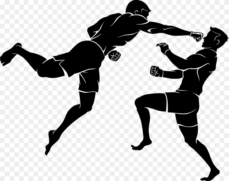 Kickboxing, Gray Png Image