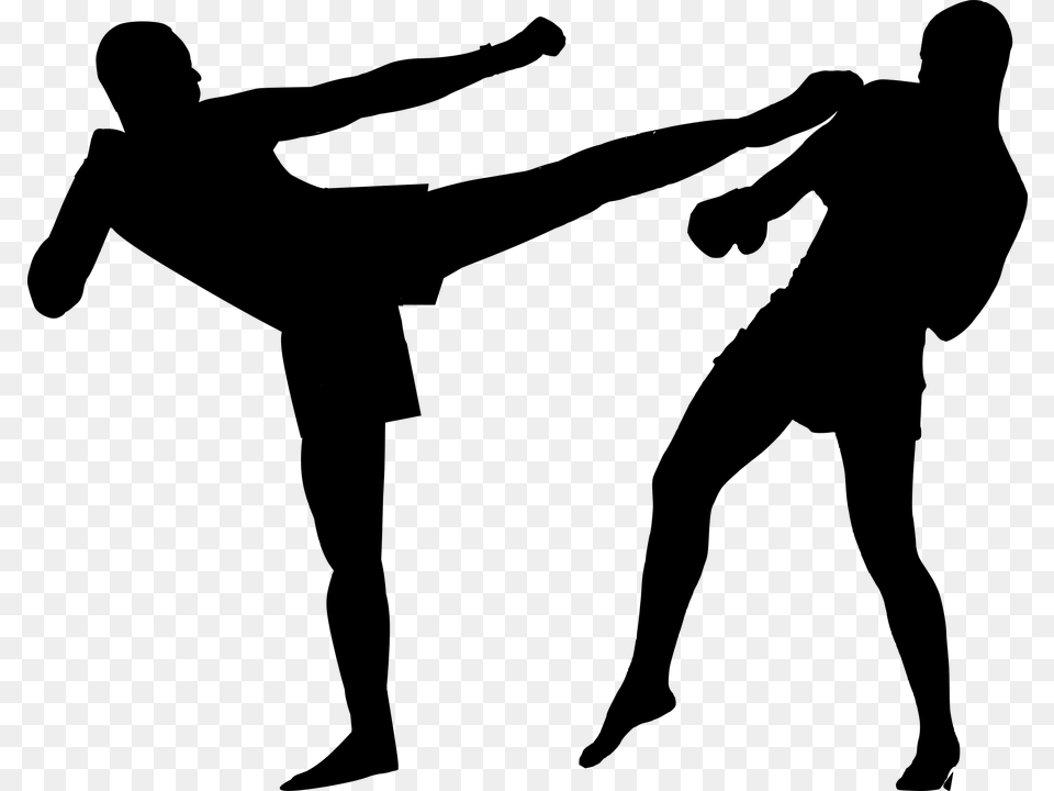 Kickboxing, Gray Png Image